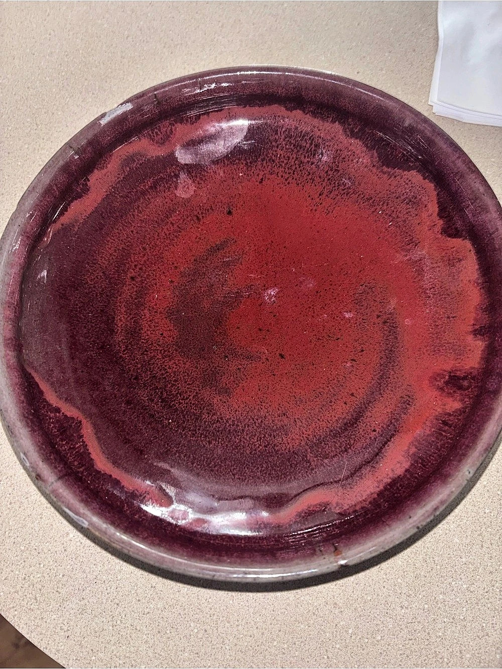 Handmade ceramic bowl